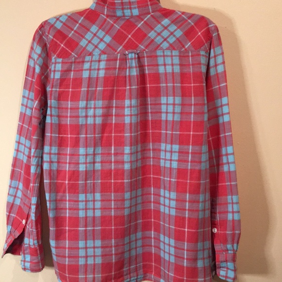 J.Crew pop-over High-Low tunic shirt Sz S - Picture 4 of 7